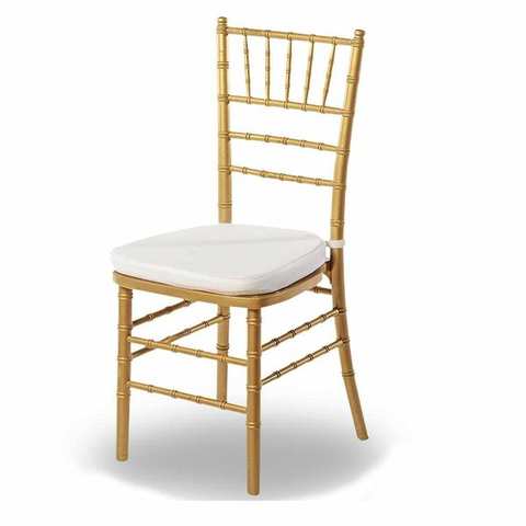 Silla Tiffany Dorada Baja