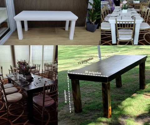 Mesa Rectangular 72x30 – Natural