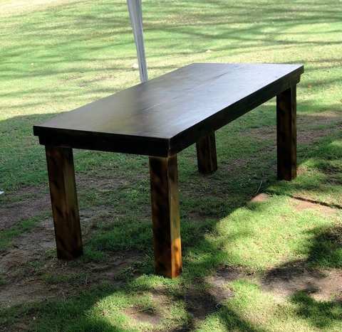 Mesa Rectangular 72x30 – Chocolate